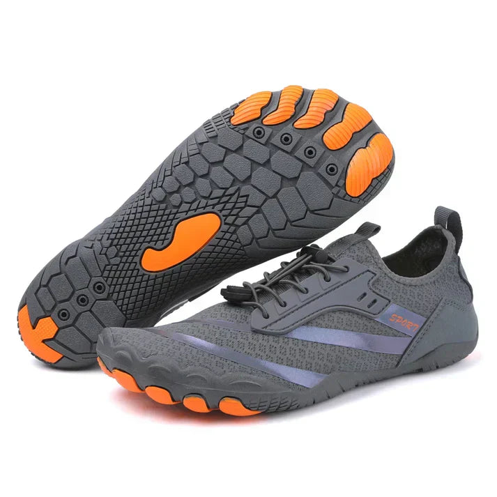 Soft Leather Minimalist Walking Shoes - OutfitLondon
