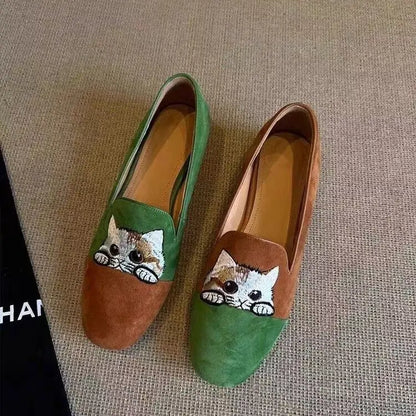 Fun Cat Ballet Flats