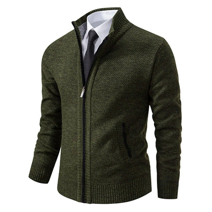 Cozy Mens Full Zip Fleece Coat