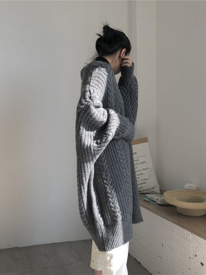 Soft Wool Women's Long Vest Coat