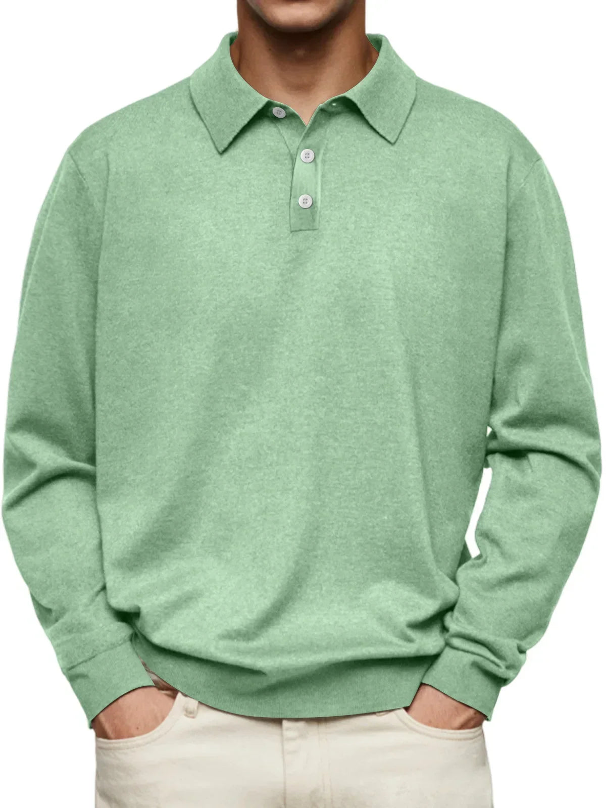 Casual Loose Fit Men's Polo Shirt