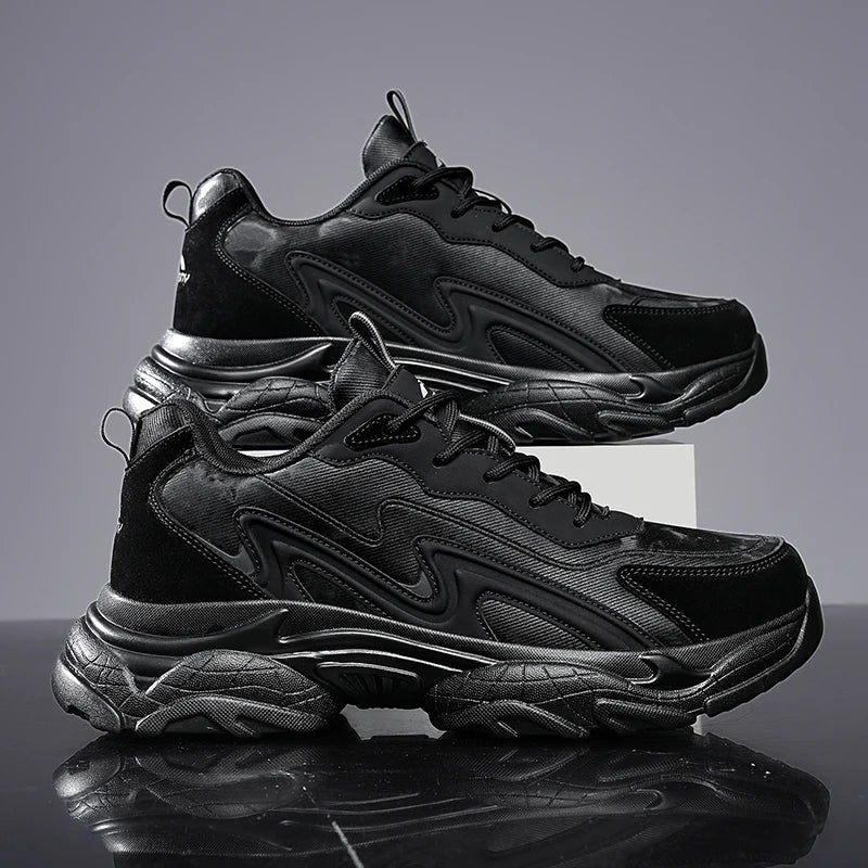 Authentic Black Leather Shoes