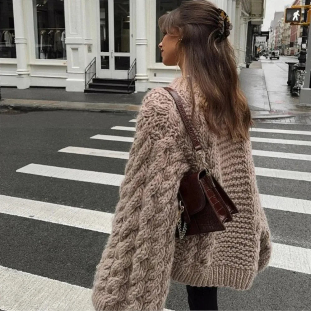 Comfy Women's Knit Sweater Pullover