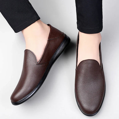 Authentic Luxury Leather Slip On Shoe