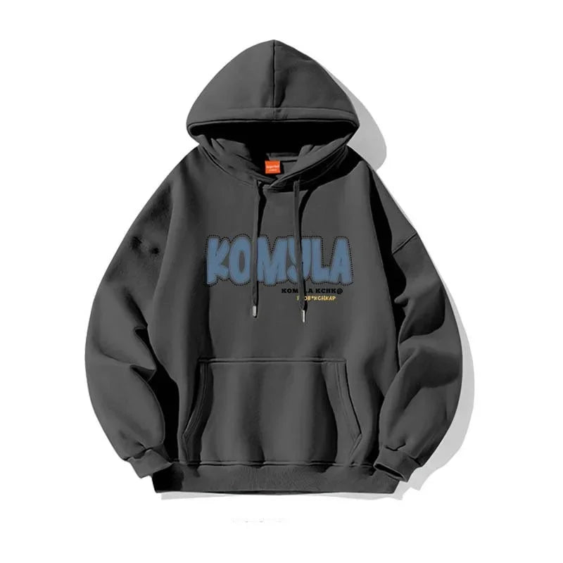 Comfortable Casual Men's Hooded Sweatshirt