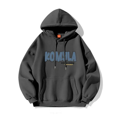 Comfortable Casual Men's Hooded Sweatshirt