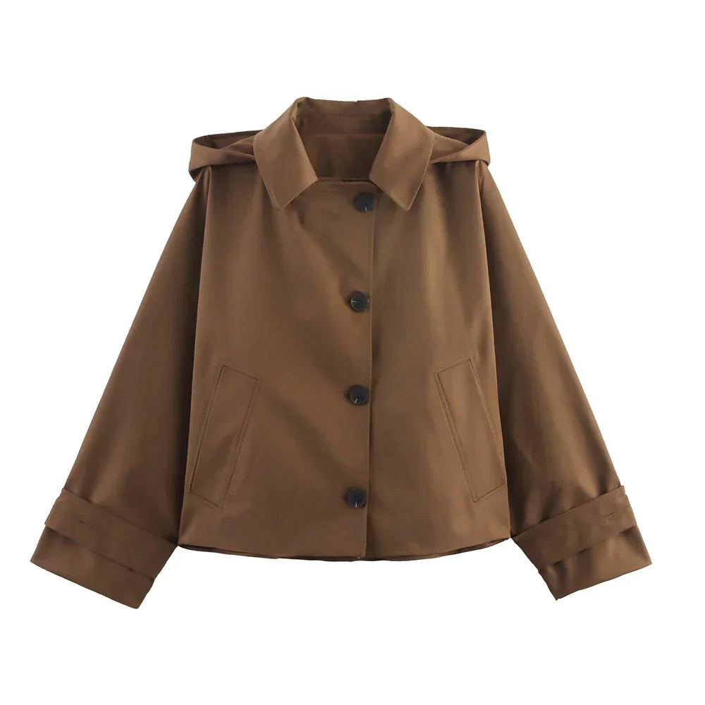 Rainproof Classic Mens Short Jacket Coat