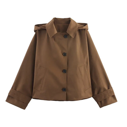 Rainproof Classic Mens Short Jacket Coat
