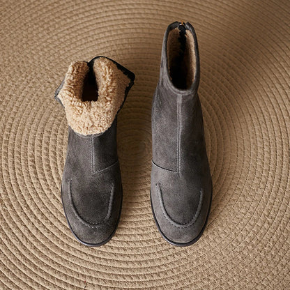 Premium Leather Ankle Boots for Men