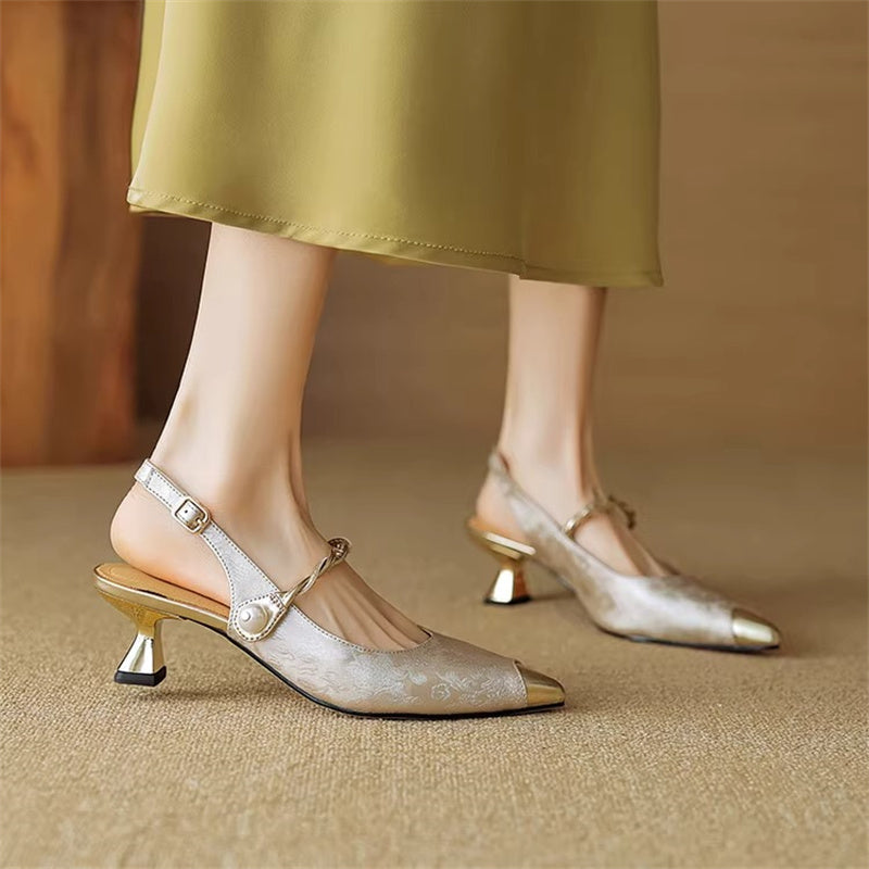 Comfortable Low Heel Sandals