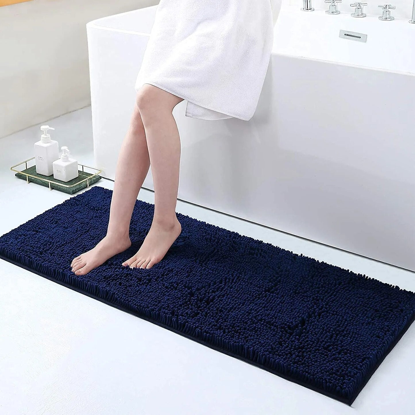 Non Slip Soft Bath Mat For Added Safety