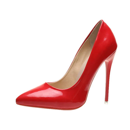 Women's 5 Inch Shiny Stiletto Heels