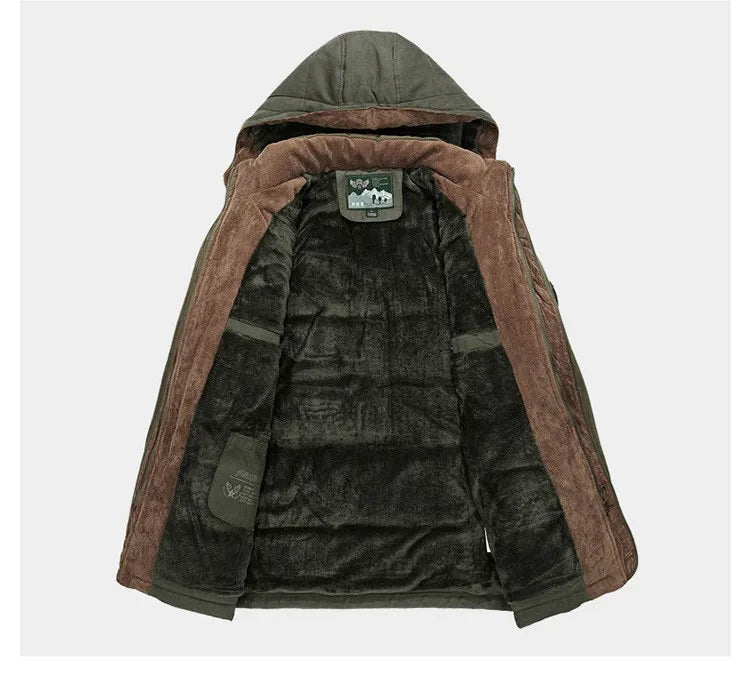 Insulated Men's Winter Coat | Warm