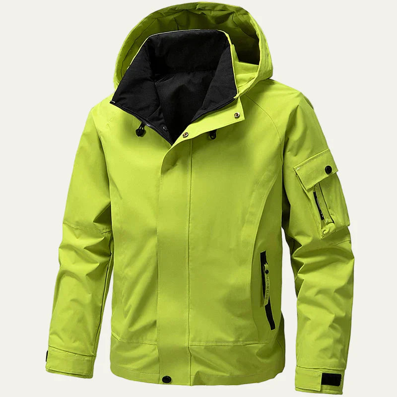 Waterproof Hooded Work Jacket for Men