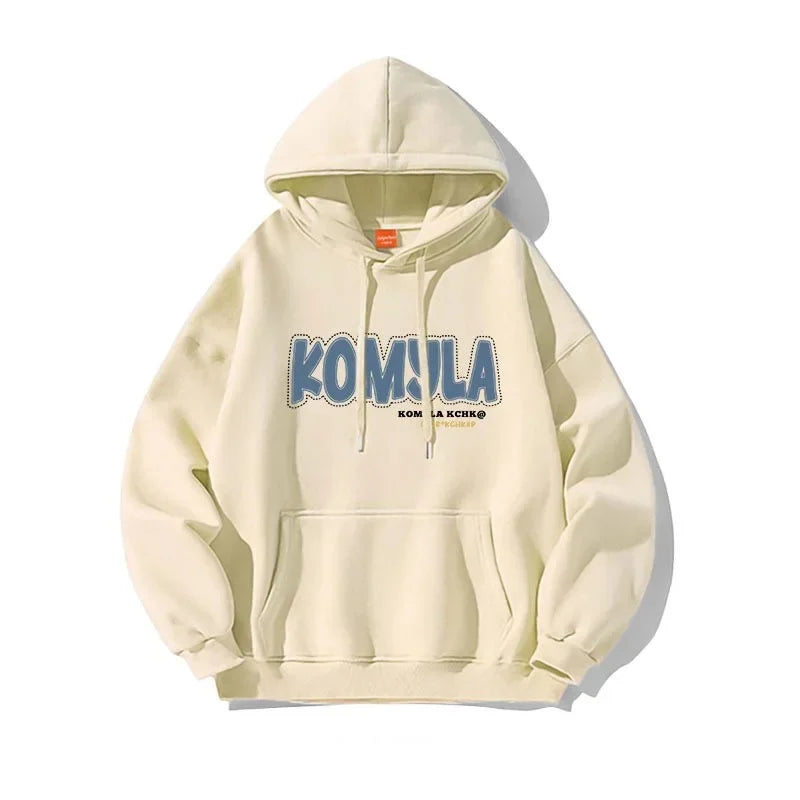 Comfortable Casual Men's Hooded Sweatshirt