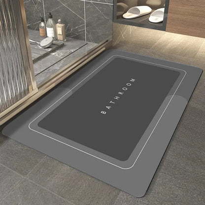 Non Slip Bathroom Mat with Quick Dry Surface - OutfitLondon
