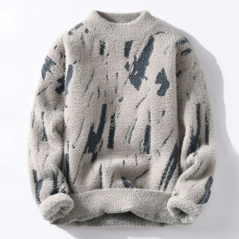 Trendy Crew Neck Sweater - OutfitLondon