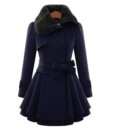 Classic Women's Slim Fit Trench Coat