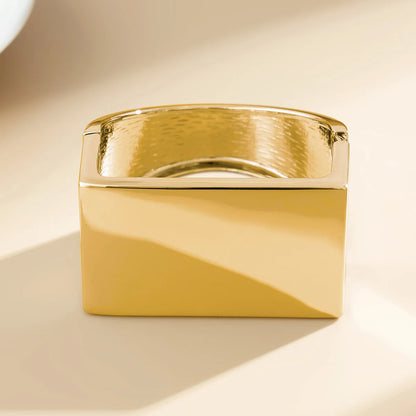 Athena Women's Geometric Polished Bangle