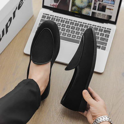 Luxurious Suede Slip On Shoes