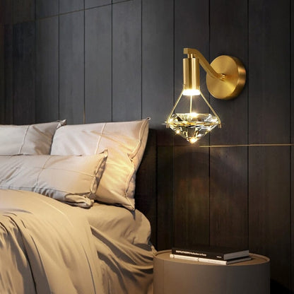 Elegant Glass Wall Light