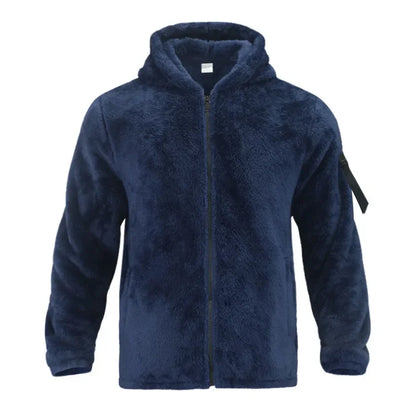 Warm Fleece Hoodie Winter Coat