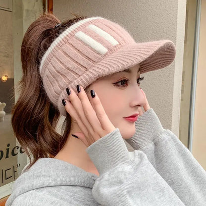 Cozy Cable Knit Winter Hat