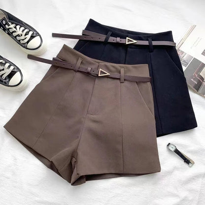 Fashionable High Waist Women's Shorts