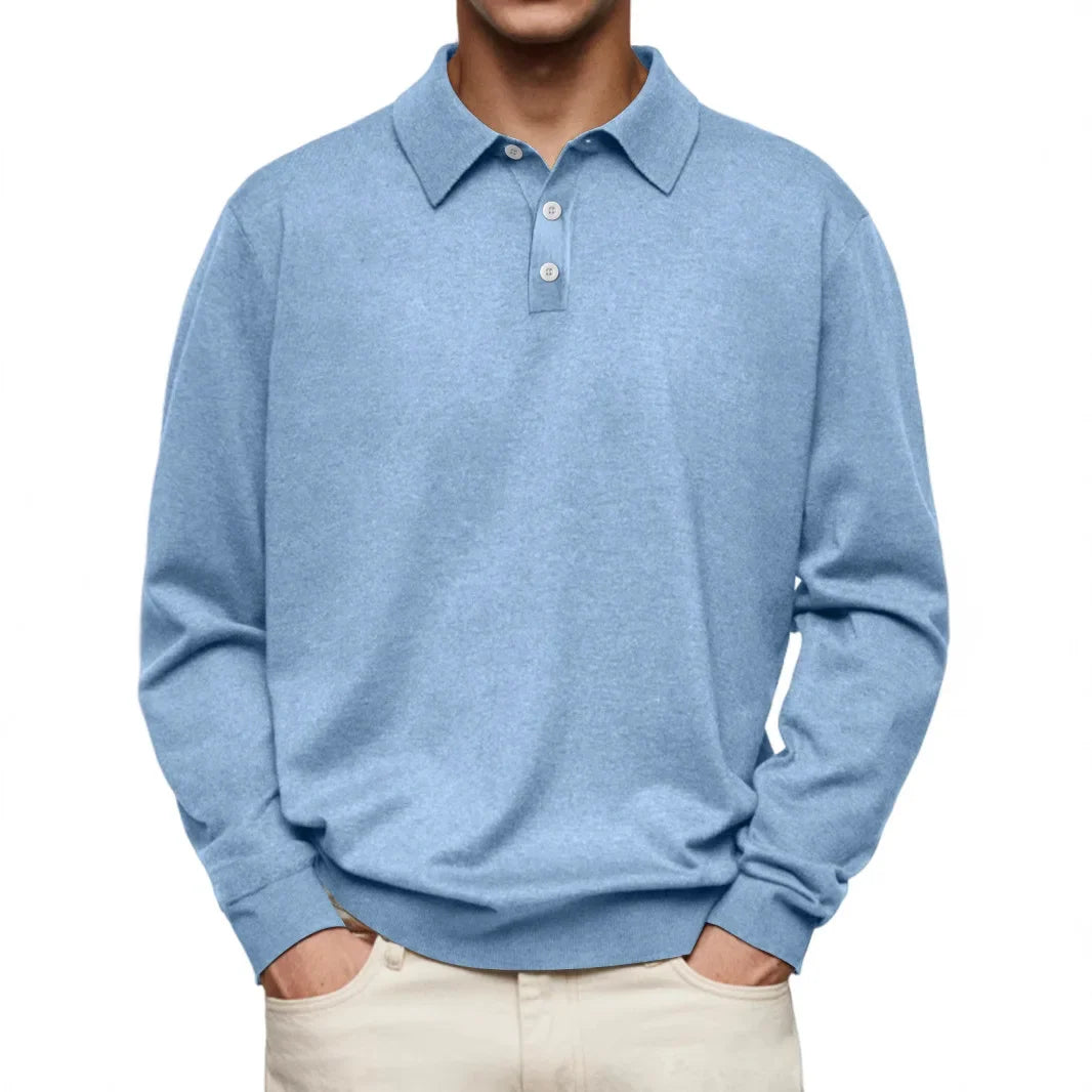 Casual Loose Fit Men's Polo Shirt - OutfitLondon