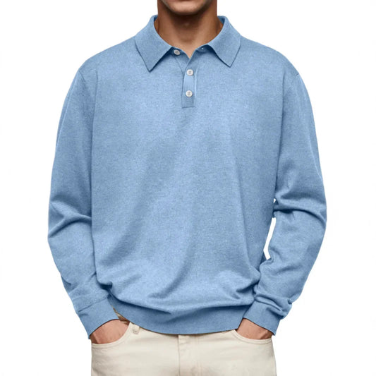 Casual Loose Fit Men's Polo Shirt - OutfitLondon