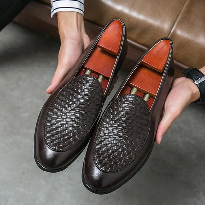 Classic Woven Slip On Shoes