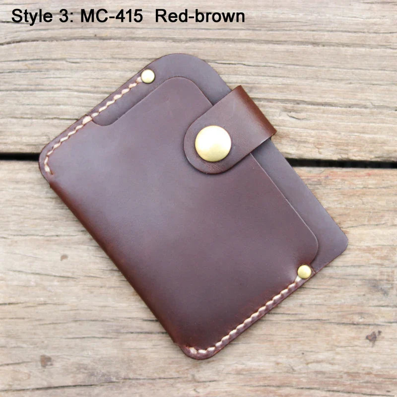 Real Leather Card Holder
