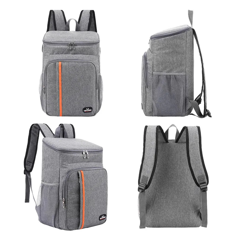 Insulated Reusable Lunch Tote Bag with Thermal Liner