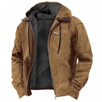 Warm Mens Fleece Hoodie Sweatshirt