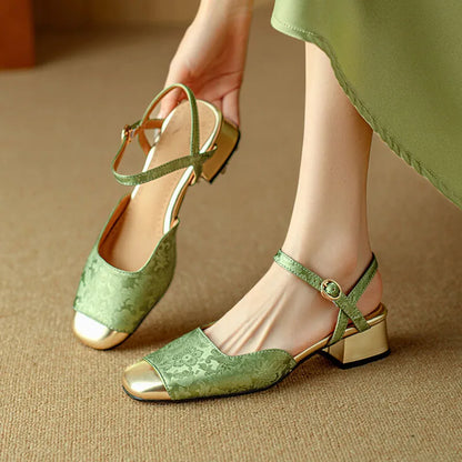 Elegant Ankle Strap Shoes - OutfitLondon