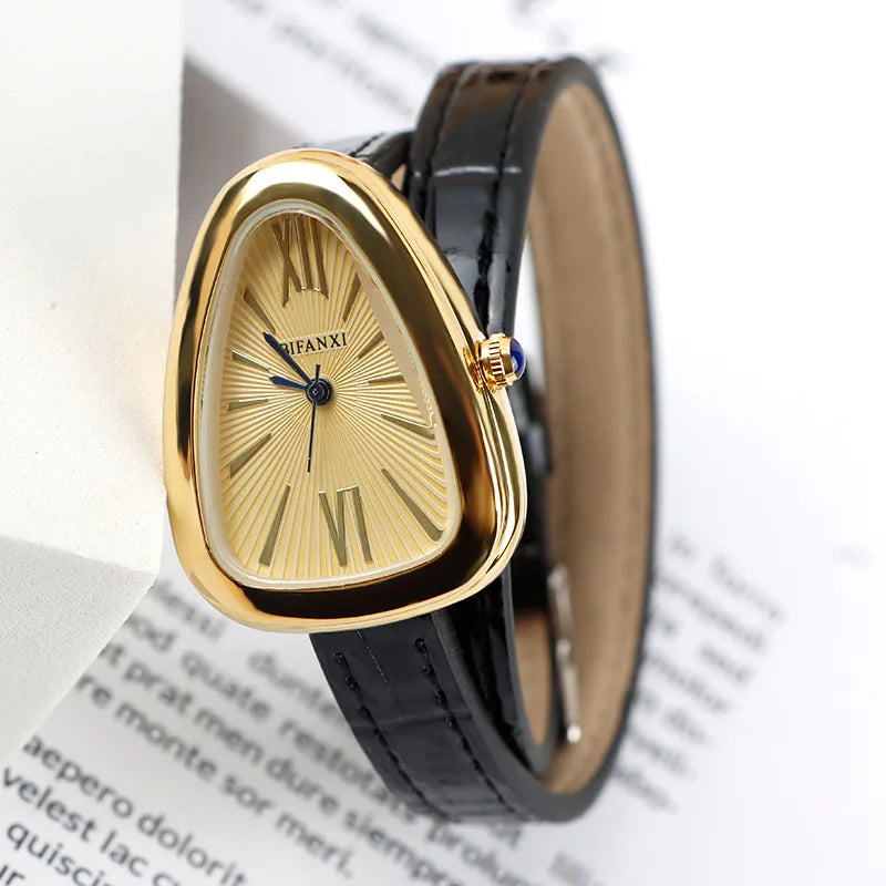 Artisan Crafted Wristwatch Leather Strap - OutfitLondon
