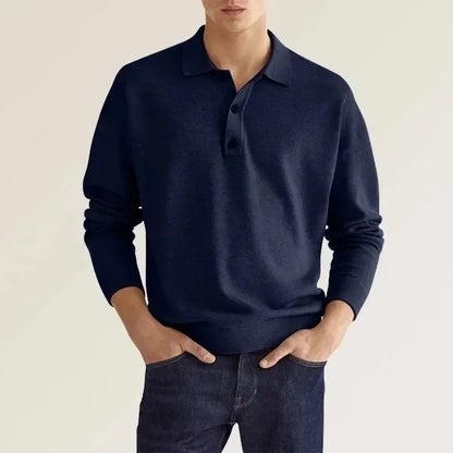 Timeless Men's Polo Shirt – Comfort Fit Crew Neck Tee
