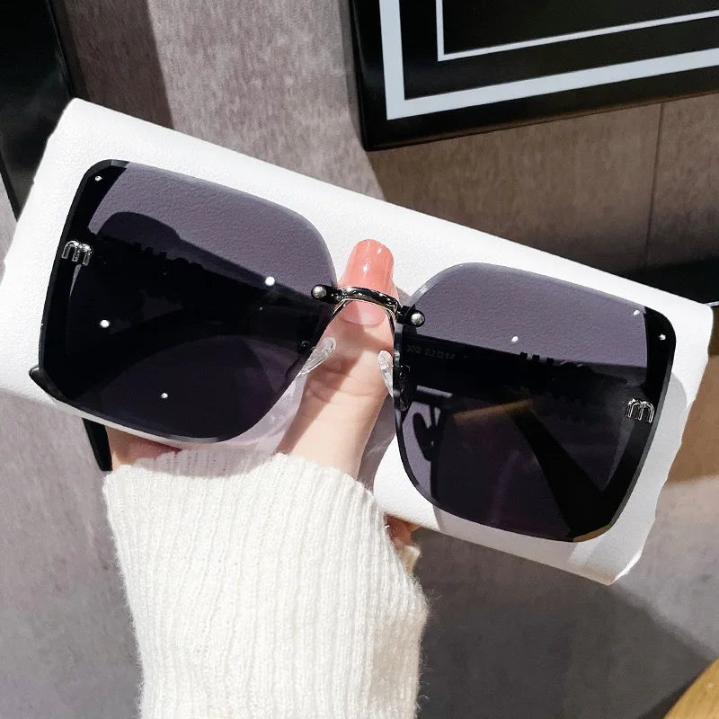 Classic Big Frame Ladies Sunglasses UV Protection