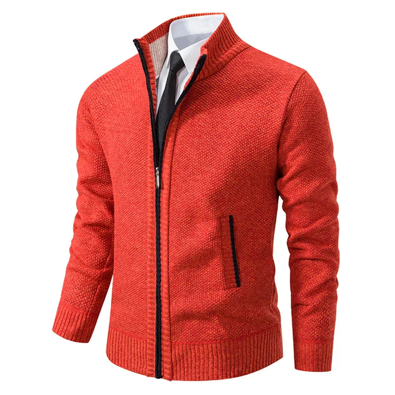 Cozy Mens Full Zip Fleece Coat