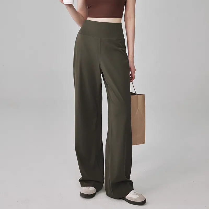 Soft Stretchy Sweatpants with Side Pockets