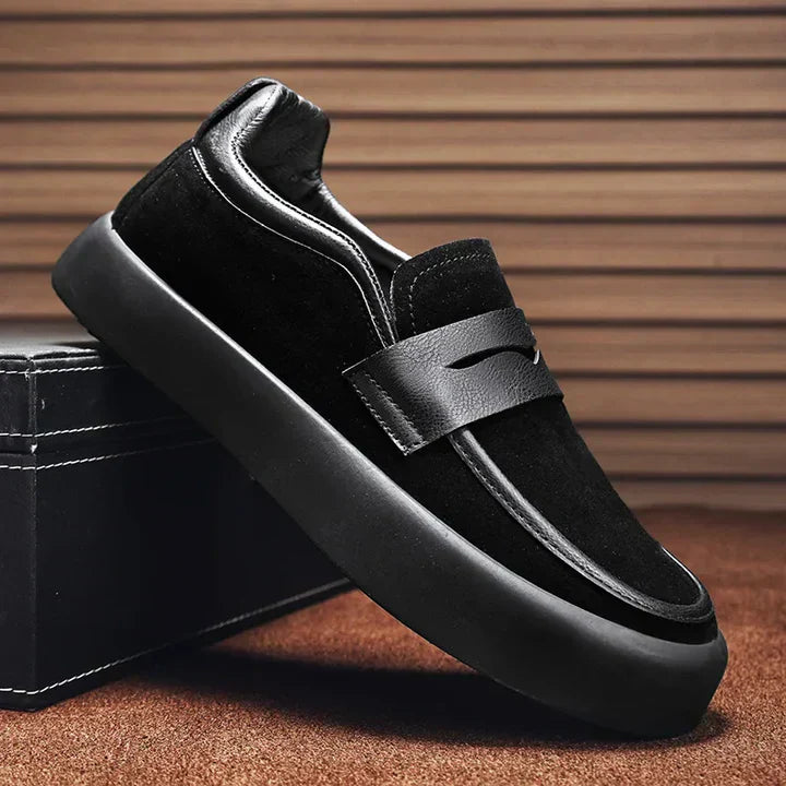 Luxurious Men's Slip On Suede Shoes - OutfitLondon
