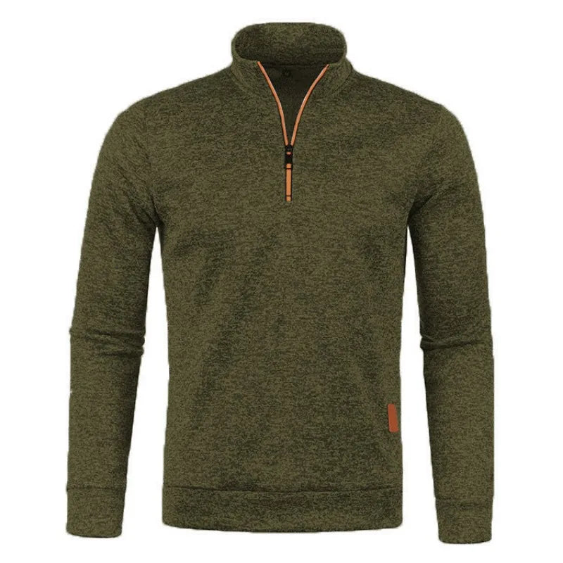 Cozy Mens Fleece Sweatshirt Jacket