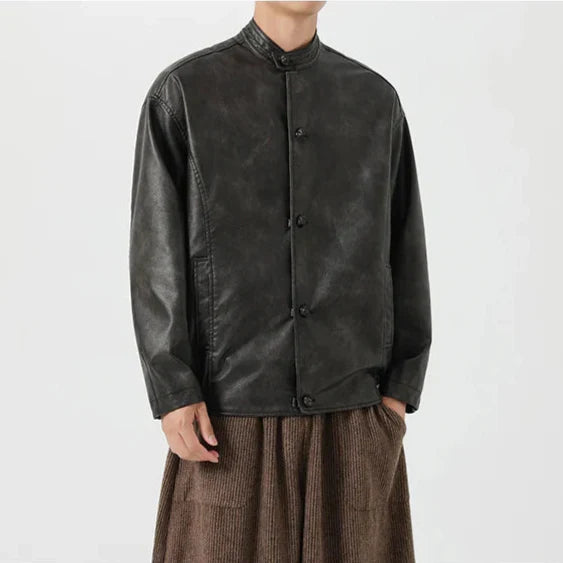 Premium Black Biker Jacket