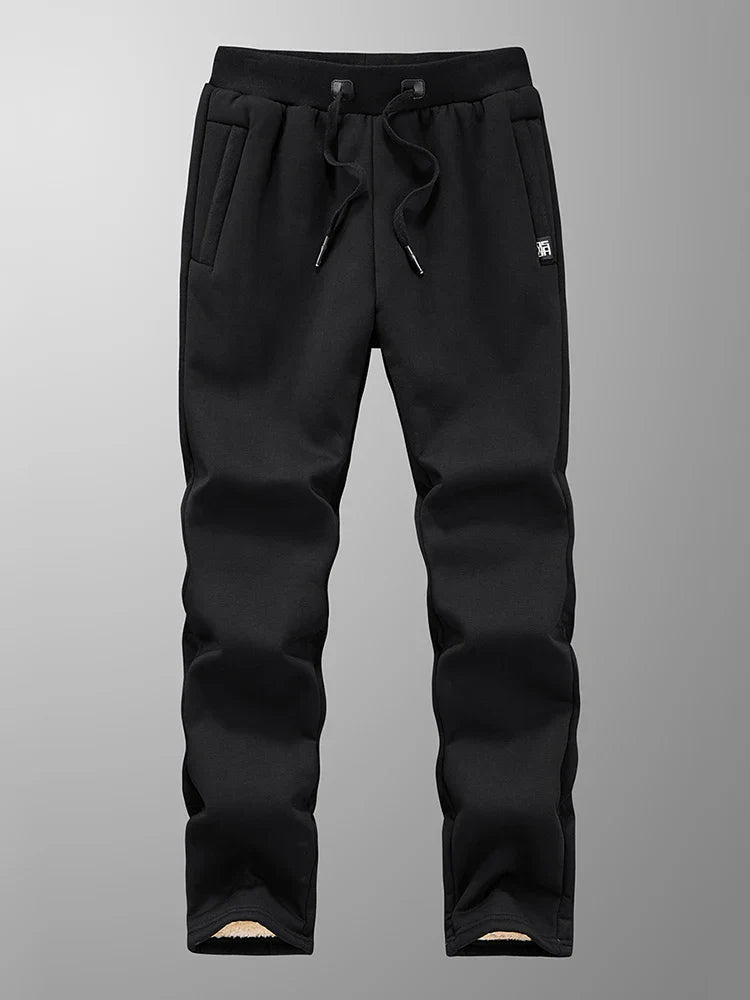 Soft Mens Fleece Sweatpants with Zip Pockets