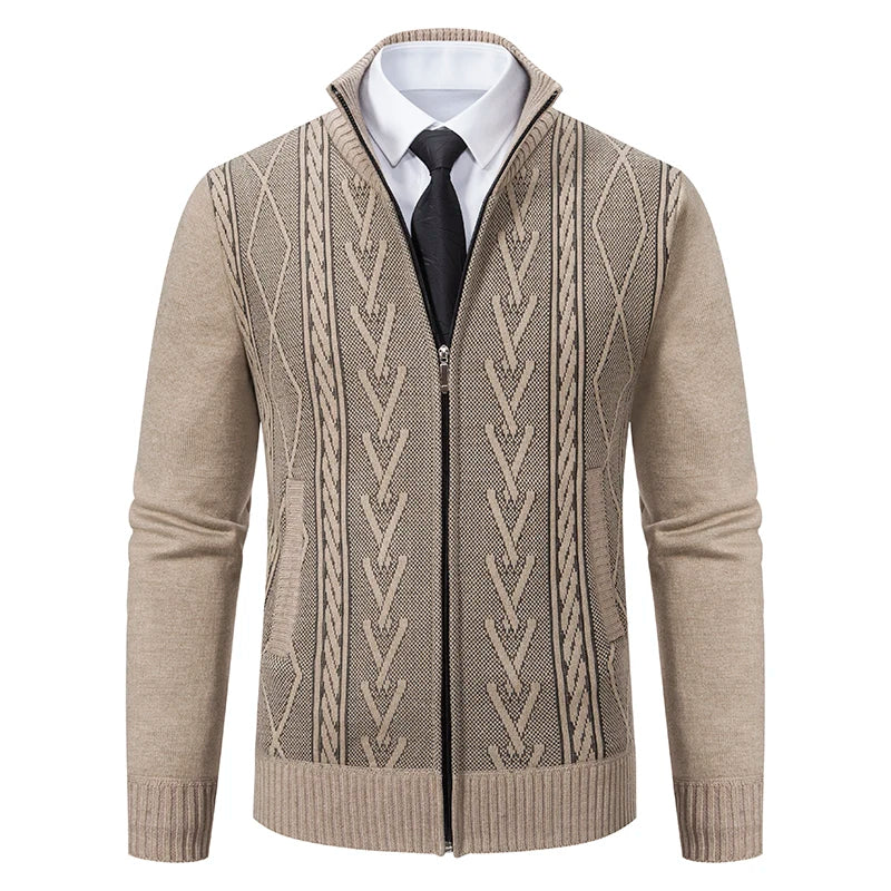 Cozy Men's Cashmere Crew Neck Sweater
