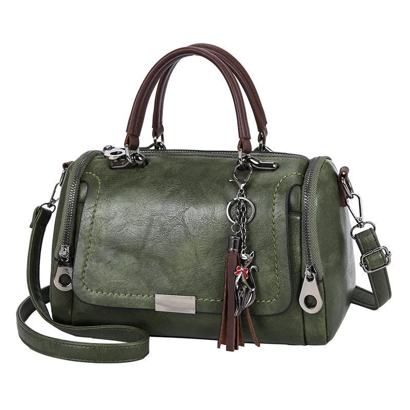 Fashionable Fringe Crossbody Handbag