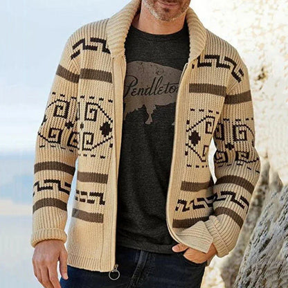 Comfortable Double Sided Wool Men's Coat - OutfitLondon