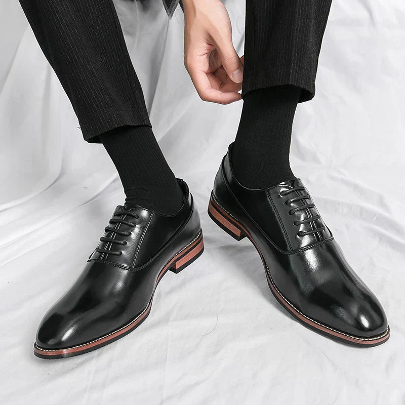 Classic Genuine Leather Oxfords - OutfitLondon