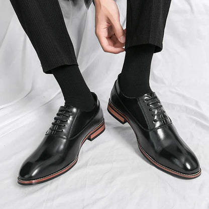 Classic Genuine Leather Oxfords - OutfitLondon