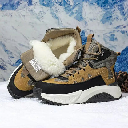 Warm Waterproof Mens Snow Boots UK